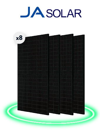 3kW太阳能电池板系统
