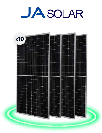 4kW太阳能电池板系统