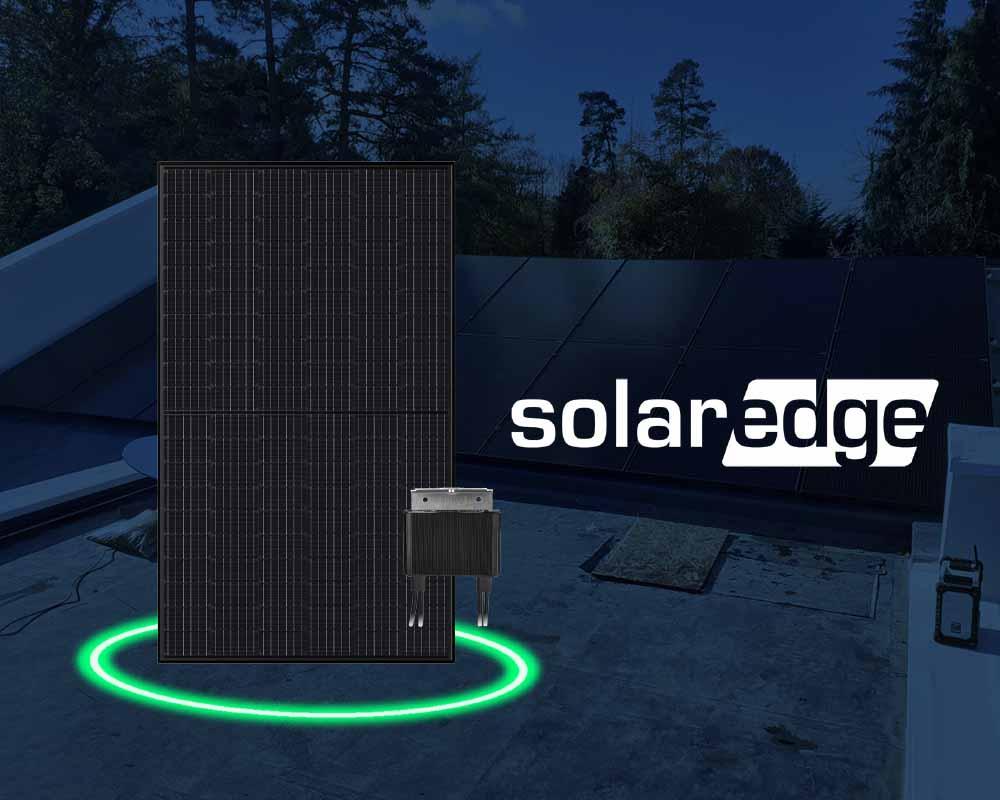 Solaredge黑色太阳能电池板
