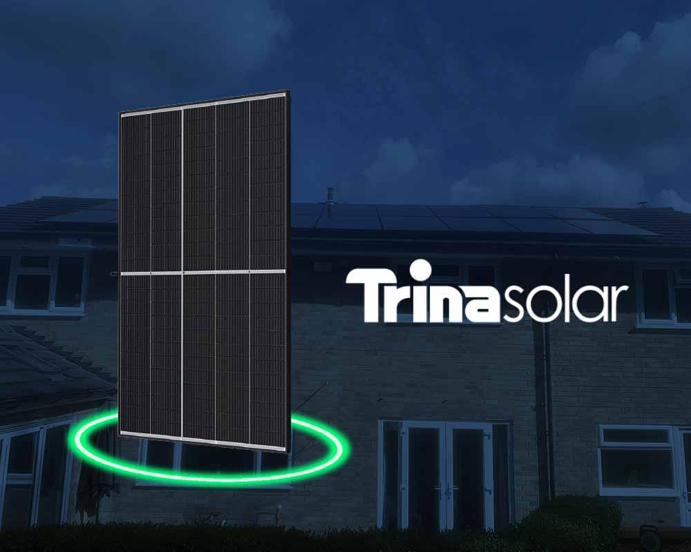 特里纳黑色太阳能电池板